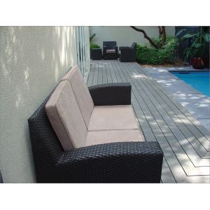 Balcony WPC Composite Decks and Veranda Coextruding Decking