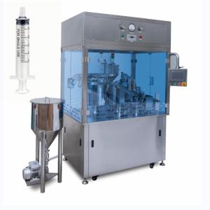 China Pre Filled Plastic Flush Syringe Filling And Capping Machine For Liquid Or Gel factory