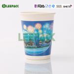 Large / Medium Size Cold Paper Cups , Double PE Coated disposable cold drink