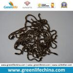 Shiny 2mm Silver Plated Metal Ball Chain Bead Round Shape