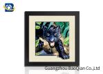 Horse Animal Design 3D / 5D Custom Lenticular Printing MET / PP Material