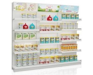 China 900*350*2350mm Grocery Store Display Shelves Double Single Sided factory