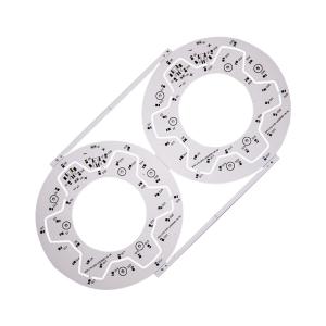 China White OEM ODM Single Sided PCBs Aluminum Printed Circuit Board factory
