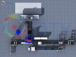 Flexible Container Components Wet Cast Machinery Veneer Stone Production Line