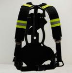Flame Resistant Scba Back Plate Engineering Plastics 0.68kg for Fire Fighting