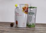 Stand Up Liquid Pouch Bags With Dia 22mm Spout For Wine Liquor Package