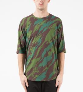 China Fashionable Summer Sublimation Printing T Shirts Camouflage Printed Short Sleeves factory