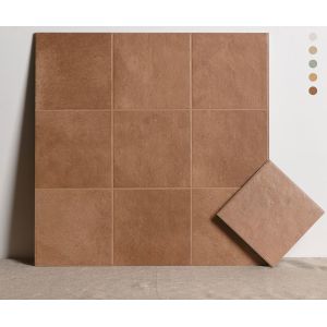 Brown Eco-Friendly Ceramic Floor Tiles 24x24 Clay AAA Grade