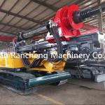 Hydraulic Small Rotary Drilling Rig Mini Piling Drill Rig With 15m Drilling
