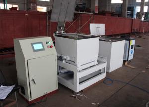China Tilting Type Zinc Coating Machine For Zinc Flake Coating Max Capacity 500 Kg / H factory