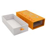 Retail Slide Drawer Box , sun glasses packaging With Ribbon Hang 157g C2S 1200g