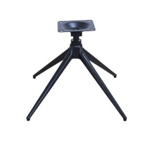 China Modern Bright Black Office Chair Base Return Feature Four Star Chair Base factory