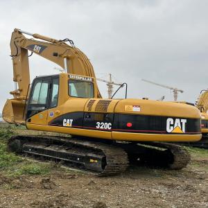 China Used Caterpillar Excavator CAT 320C Secondhand 20ton Crawler Digger factory