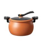 28cm Non Stick Kitchen Pressure Cooke Cast Iron Multifunction