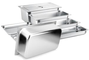China 650x530mm Stainless Steel Food Service Pans Hotel Restaurant Supplies factory