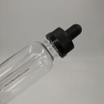 Transparent Black Personalization Dropper Dispenser Bottles with Cap Type
