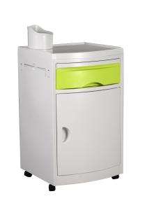 China 800MM Hospital Bedside Cabinet factory