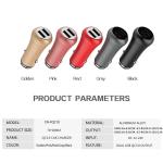 6A Dual USB CAR CHARGER QC3.0 Universal Compatible HOCO 36W Dual USB Car Fast