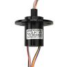 Buy cheap Miniature Through Bore Rotary Slip Ring 18 CKT 2A IP54 Optical Rotary Joint from wholesalers