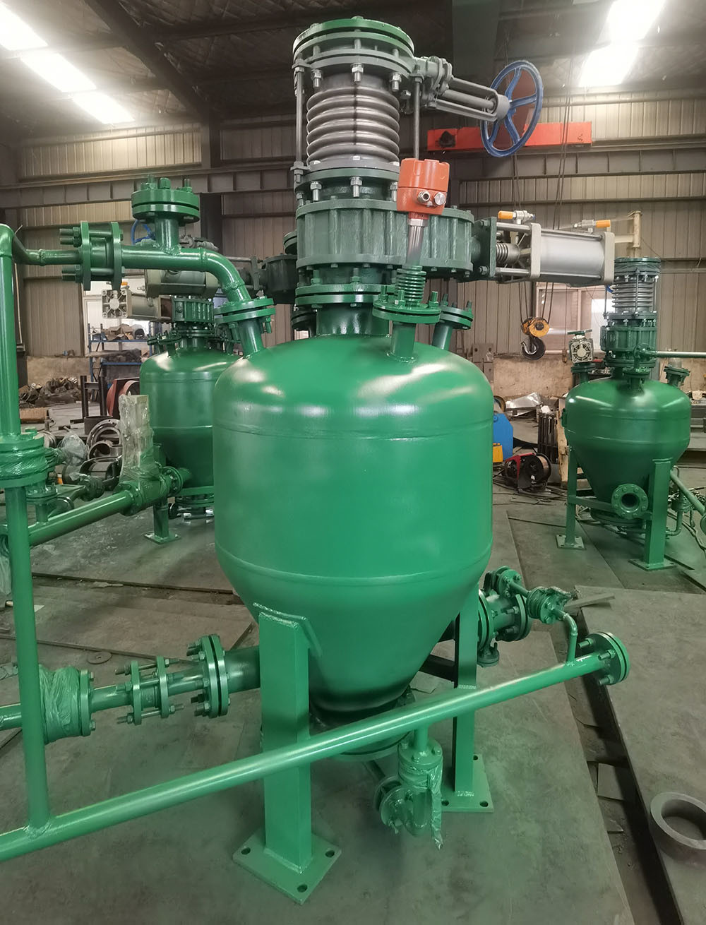 High-Efficiency Pneumatic Conveying System Pneumatic Conveying Silo Pumps For Powder And Granular Materials
