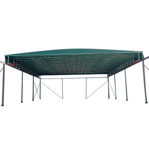 China Easy Assembly and Disassembly Electric Awning Galvanized Steel for Large Shrink Folding Warehouse factory