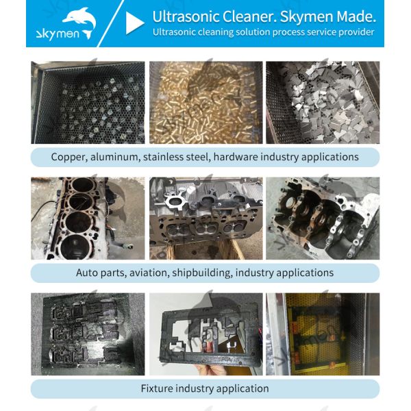 Engine Block Industrial Ultrasonic Cleaner 38L-5000L With Oil Filter System