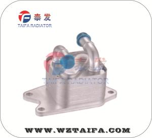 China 09G409061B oil cooler Gratis pengiriman mesin 1.6 pendingin oli transmisi dengan segel untuk polo, Skoda factory