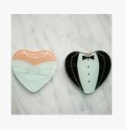 New creative promotion gift product wedding gift glass photo frame coaster cup