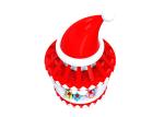 Candy Floss Shape Inflatable Booth For Promotion 210d Pvc Coated Fabric Material