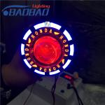 LED13 motorcycle led projector lens,non-fan version with X-case, Honda, Yamaha,
