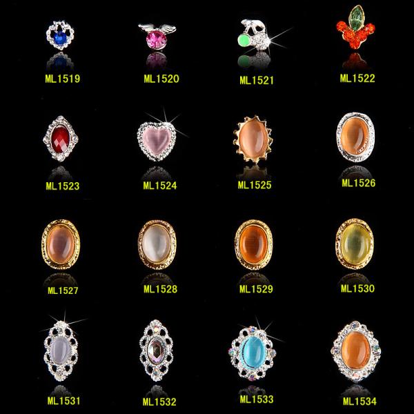 gems nail stone 3D nail jewelry for nail art decoration scrapbooking tools