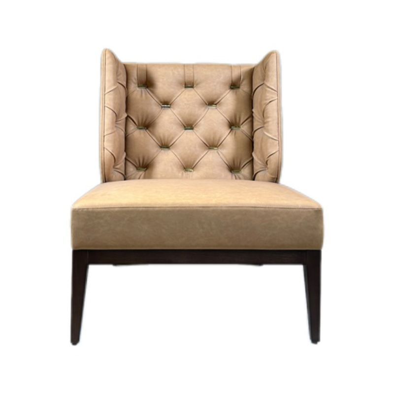 Luxury Durable Leisure Leather Living Room Bedroom Lobby Home Hotel Furniture Chair