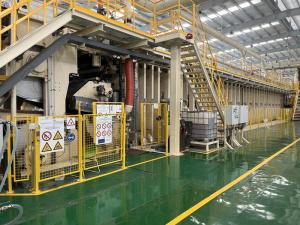 China Continuous Press Machine Press Systems For Biodegradable Plates factory