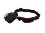 Long Beam Distance High Lumen Headlamp ON - OFF Operation 3AAA Dry Battery