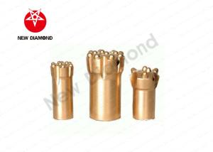 China Mining Tungsten Top Hammer Drill Bits For Granite Rock , Different Face Designs factory
