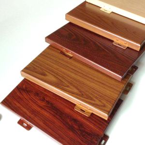 China Aluminum Alloy Curtain Wall Metal Panel Sheets Customized Edge on sale