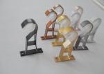Sliver Aluminum 9cmx5.5cm Curtains Pipe Holder