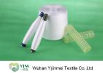 Good Color Fastness 100% Polyester Spun Yarn Sewing Thread On Plastic Tube /