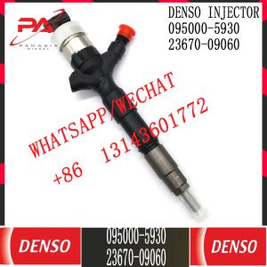 China DENSO Diesel Common rail Injector 095000-5930 for TOYOTA 23670-09060 factory