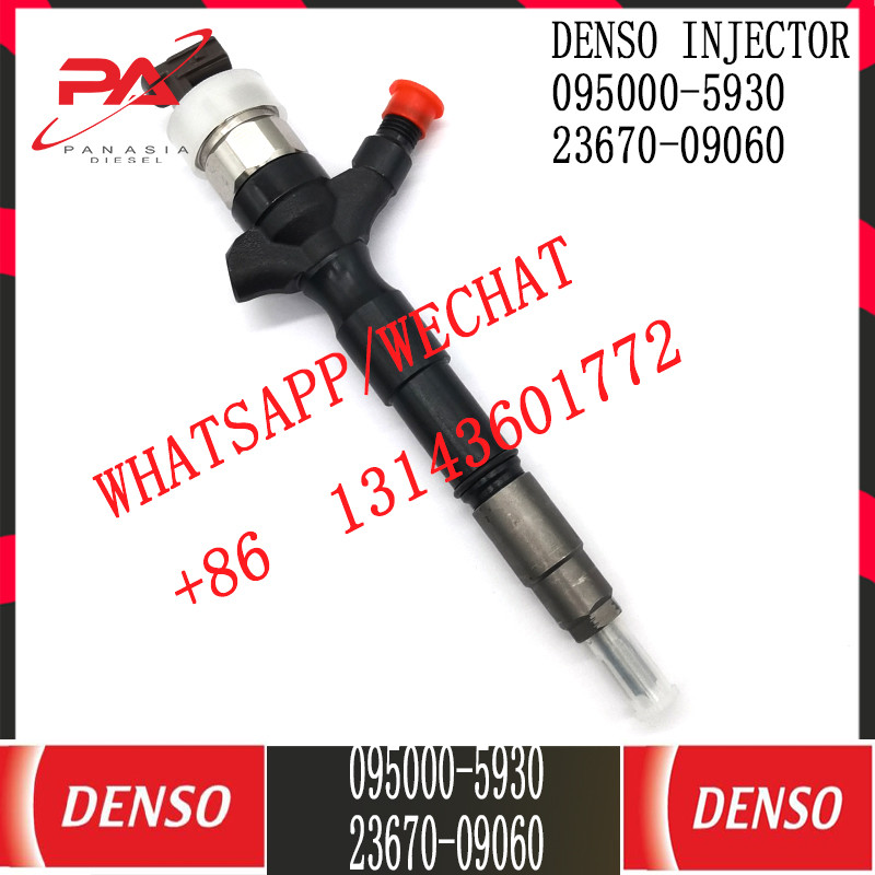 DENSO Diesel Common rail Injector 095000-5930 for TOYOTA 23670-09060