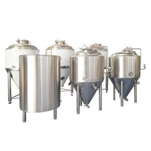 China Craft Beer 1000L Brewery Equipment with Concial Fermenter and Temperature Control factory
