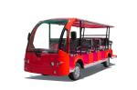 Battery Operated 11 seater 5kw Electric Sightseeing Car Club Cart With Rain