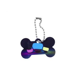 China Custom Double Sided Sublimation Blank Metal Dog Tags DIY Sublimation Blank Pets factory
