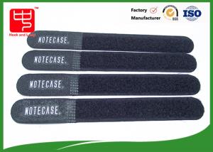 China Black Dirty Resistance Ties , Strap For Wires Clearing Up Round Ending factory