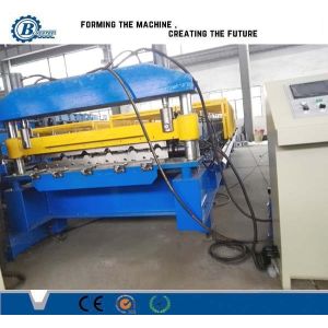 China 5 Ton Manual Decoiler Metal Roofing Roll Forming Machine Glazed Trapezoidal on sale