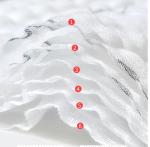 40S Thick Crepe 260GSM Soft Gauze Fabric For Baby Sleeping Clothing