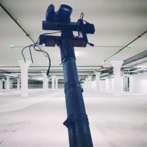 China Motor Aluminum Endzone Camera Tripod With 30ft 9M Pole factory