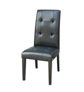 China Beech wood leather/pu upholstery leisure chair/wooden dining chair/desk chair factory