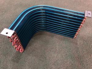 China L Shape Copper Condenser Coil AC Coil Evaporator ODM factory