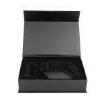 Custom logo Black Magnet Magnetic Luxury Packaging Folding Paper Business Gift